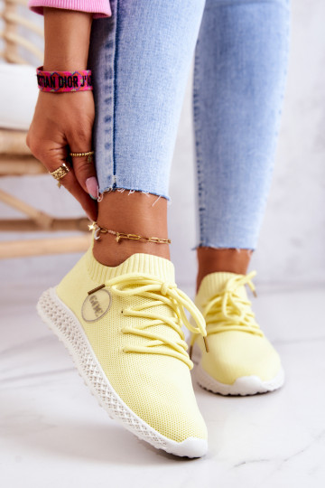 Dámske Športový štýl topánky GOE JJ2N4150 žltá 2