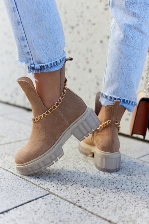 Módne Semišové topánky Vystrihnúť Hnedá farba Lemar Forget Me Módne Semišové topánky Vystrihnúť Hnedá farba Lemar Forget Me