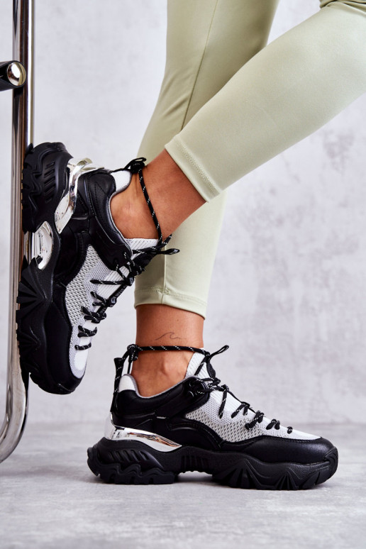 Dámske tenisky Memory Foam System Big Star KK274053 Čierna a-sivá Dámske tenisky Memory Foam System Big Star KK274053 Čierna a-sivá