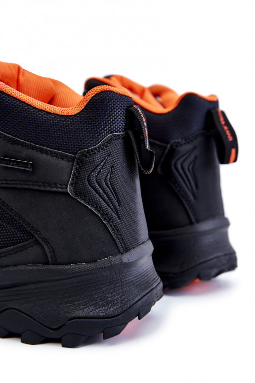 pánske turistické topánky zahriať sa Cross Jeans KK1R4018C čierna pánske turistické topánky zahriať sa Cross Jeans KK1R4018C čierna