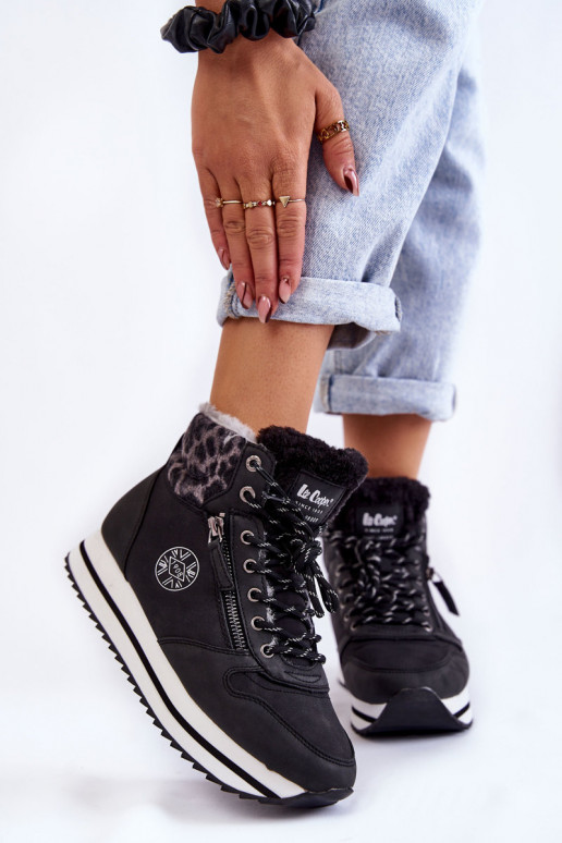 Dámske Čižmy zahriať sa Lee Cooper LCJ-22-31-1448 čierna Dámske Čižmy zahriať sa Lee Cooper LCJ-22-31-1448 čierna