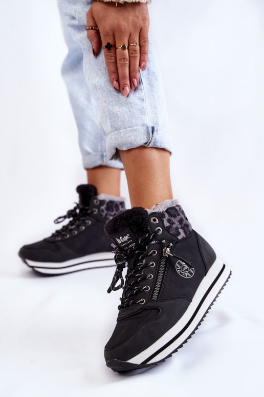 Dámske Čižmy zahriať sa Lee Cooper LCJ-22-31-1448 čierna Dámske Čižmy zahriať sa Lee Cooper LCJ-22-31-1448 čierna