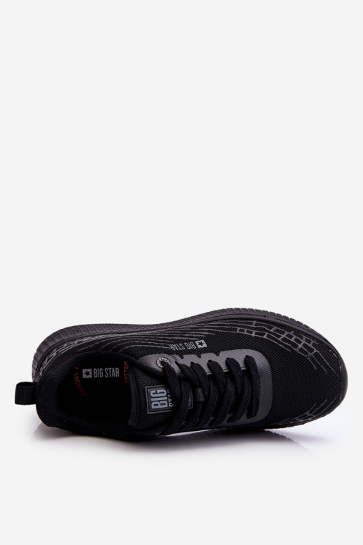 Dámske Sieťovina tenisky Memory Foam System Big Star LL274662 čierna Dámske Sieťovina tenisky Memory Foam System Big Star LL274662 čierna