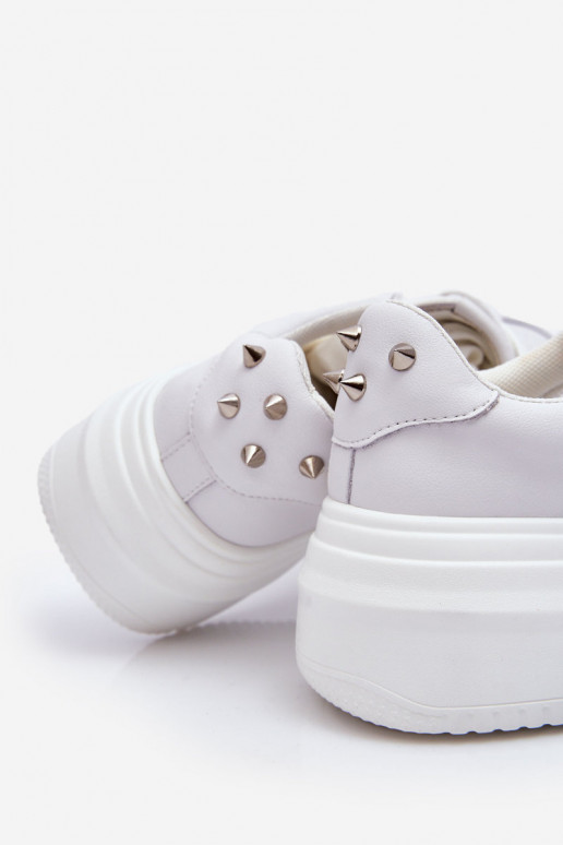 Dámske Klasický model tenisky GOE LL2N4060 biela farba Dámske Klasický model tenisky GOE LL2N4060 biela farba