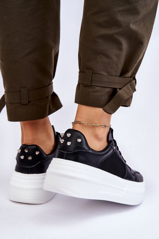 Dámske Klasický model tenisky GOE LL2N4061 čierna Dámske Klasický model tenisky GOE LL2N4061 čierna