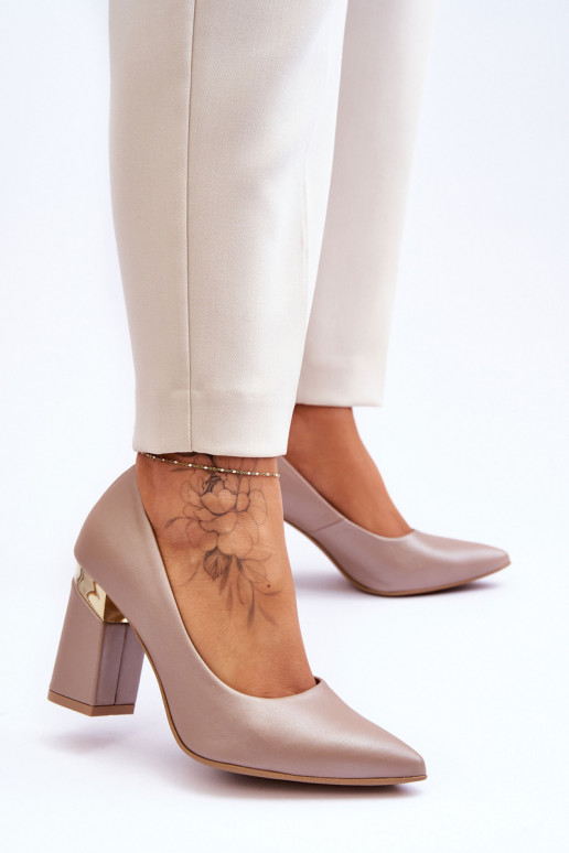 Zazoo 3117 Kožené Topánky béžová Zazoo 3117 Kožené Topánky béžová