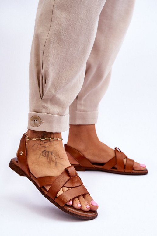 Zazoo 40185 Pohodlné Kožené Tvrdohlavý Hnedá farba