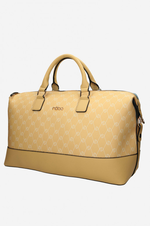 Veľký Cestovná taška NOBO P1250-CM02 žltá --Modrá Veľký Cestovná taška NOBO P1250-CM02 žltá --Modrá