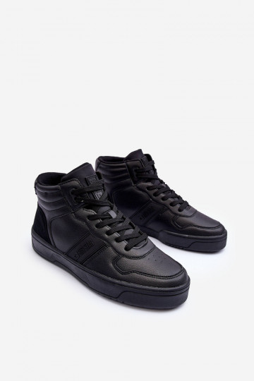 tenisky pánske Memory Foam Big Star KK174135 906 čierna