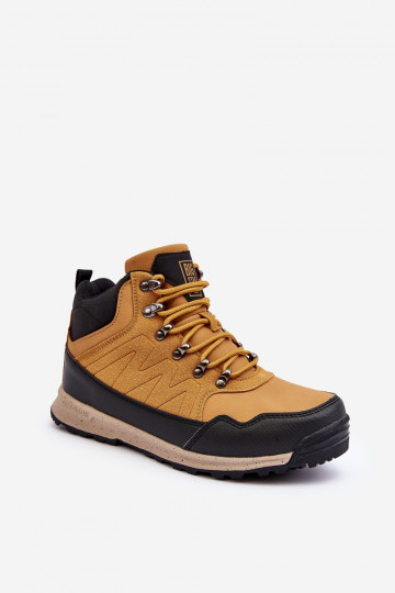 Dámske zateplené turistické topánky hnedej farby Big Star MM274479