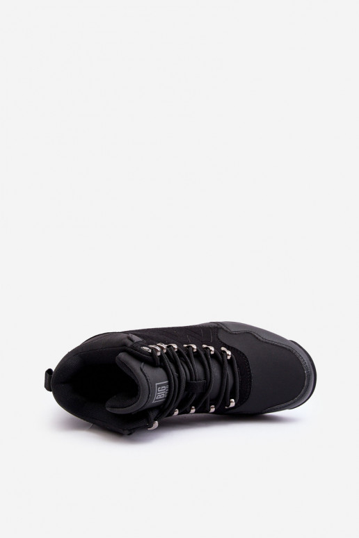 Dámske Vyhrievané turistické topánky čierna Big Star MM274481 Dámske Vyhrievané turistické topánky čierna Big Star MM274481