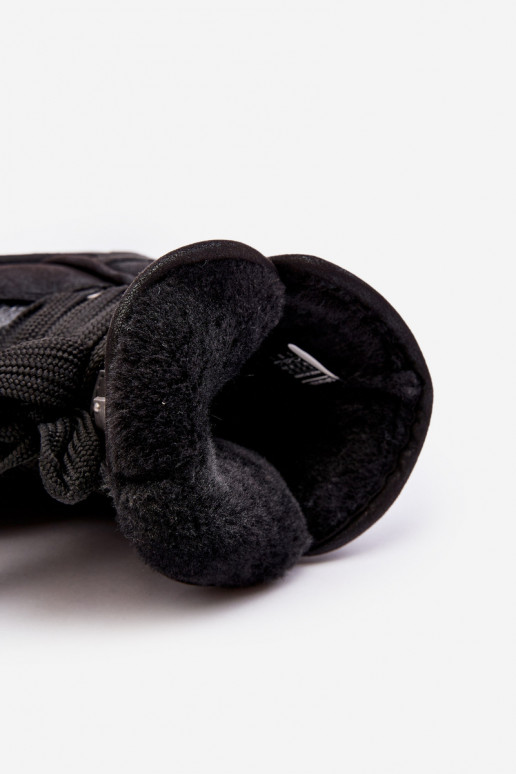 Dámske Snehule so štýlovými detailmi D.Franklin DFSH370006 čierna