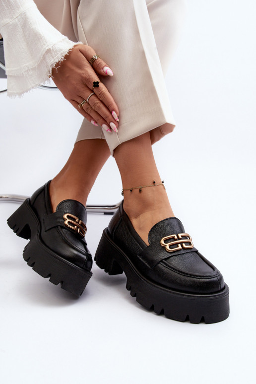 Zazoo 20164 Dámske Mokasíny Vyrobené z prírodnej kože čierna Zazoo 20164 Dámske Mokasíny Vyrobené z prírodnej kože čierna