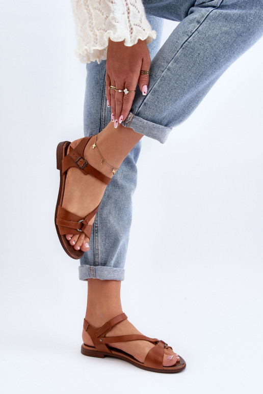 Zazoo 40182 Dámske sandále Dámske Hnedá farba Zazoo 40182 Dámske sandále Dámske Hnedá farba