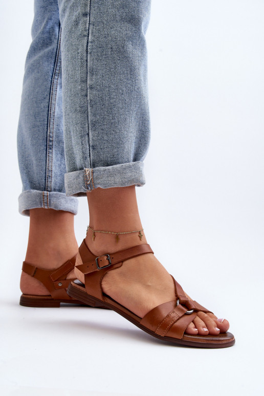 Zazoo 40182 Dámske sandále Dámske Hnedá farba Zazoo 40182 Dámske sandále Dámske Hnedá farba