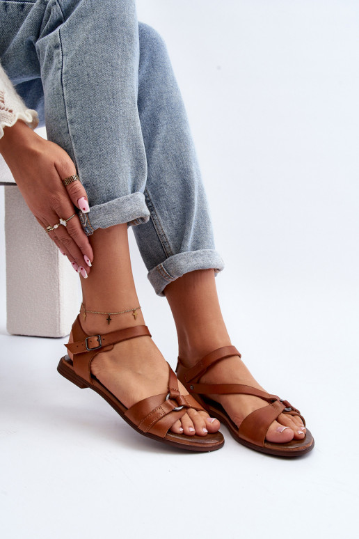 Zazoo 40182 Dámske sandále Dámske Hnedá farba Zazoo 40182 Dámske sandále Dámske Hnedá farba