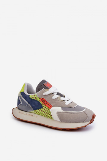 tenisky Tenisky model obuvi pánske Memory Foam System Big Star NN174344 sivá