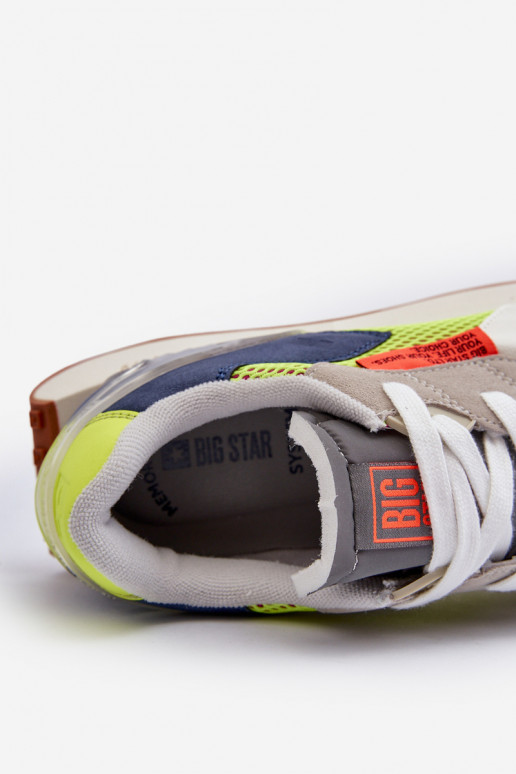 tenisky Tenisky model obuvi pánske Memory Foam System Big Star NN174344 sivá tenisky Tenisky model obuvi pánske Memory Foam System Big Star NN174344 sivá