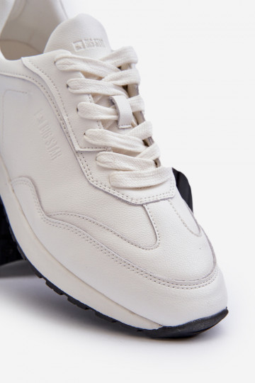 Tenisky model obuvi pánske Kožené BIG STAR NN174288 biela farba 2