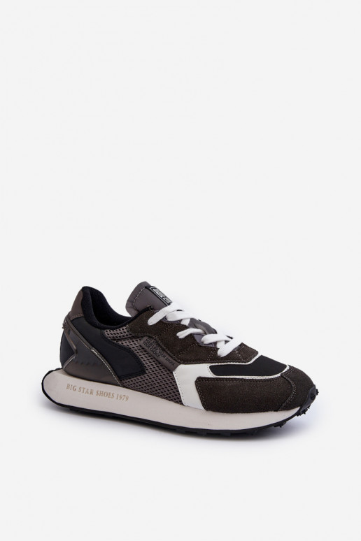 tenisky Tenisky model obuvi pánske Memory Foam System Big Star NN174347 čierna