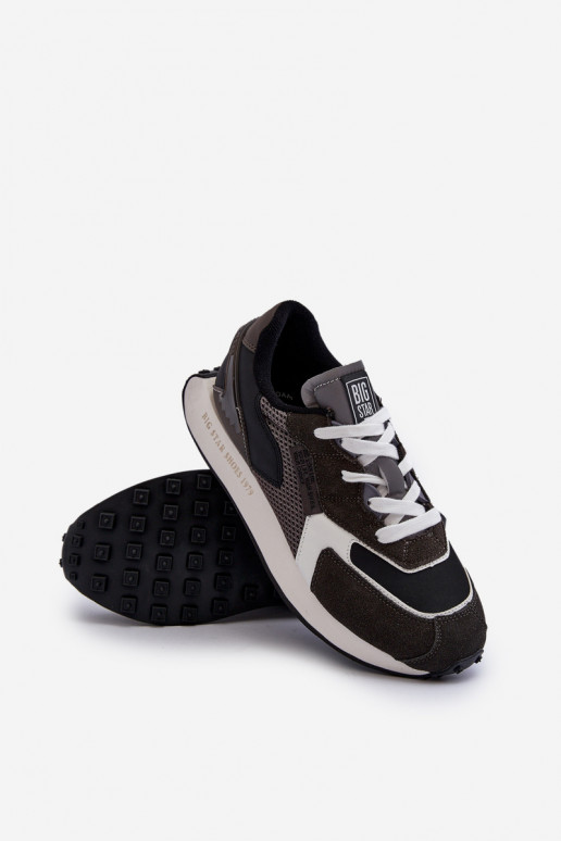 tenisky Tenisky model obuvi pánske Memory Foam System Big Star NN174347 čierna