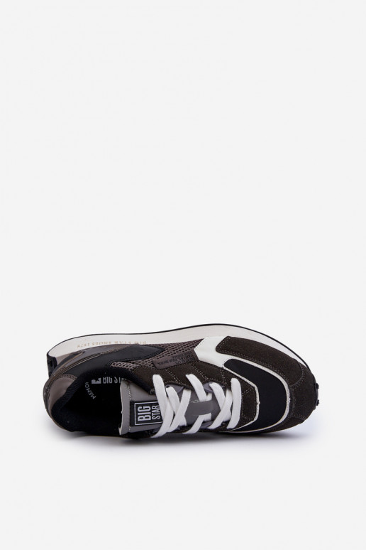 tenisky Tenisky model obuvi pánske Memory Foam System Big Star NN174347 čierna