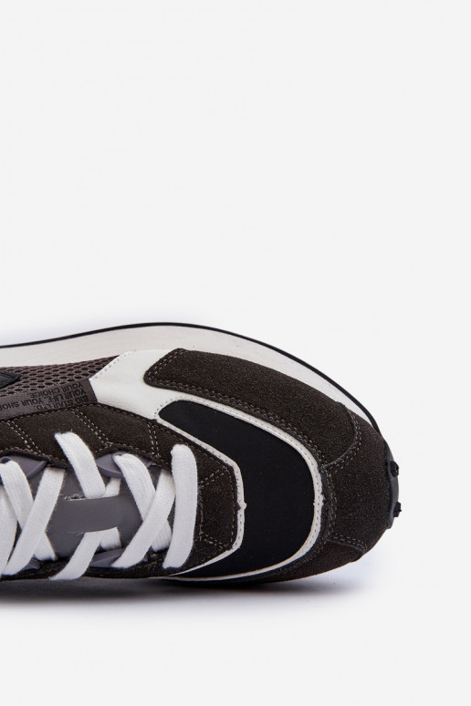 tenisky Tenisky model obuvi pánske Memory Foam System Big Star NN174347 čierna