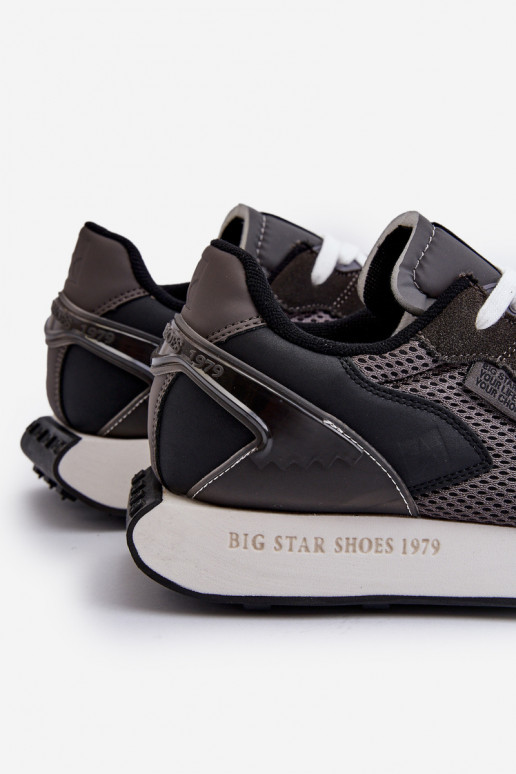 tenisky Tenisky model obuvi pánske Memory Foam System Big Star NN174347 čierna