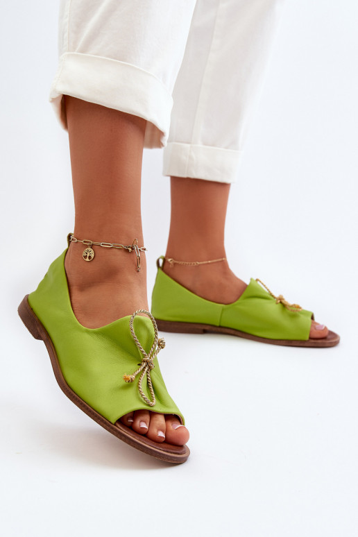 Zazoo 2660 Balerínky Dámske Limetka Zazoo 2660 Balerínky Dámske Limetka