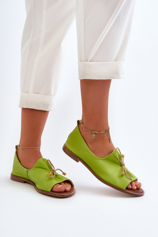 Zazoo 2660 Balerínky Dámske Limetka Zazoo 2660 Balerínky Dámske Limetka