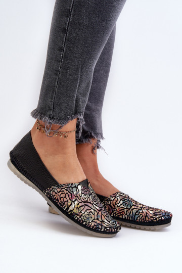 Dámske Balerínky Máciejka 1930B-01 čierna 2