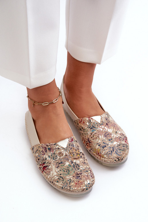 Dámske Balerínky Máciejka 1930B-04 béžová Dámske Balerínky Máciejka 1930B-04 béžová