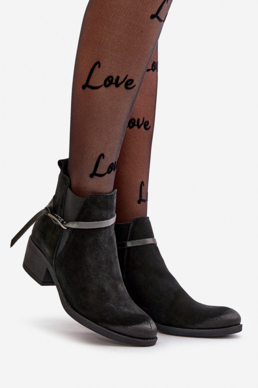 Zazoo 60478 Semišové topánky s podpätkami zahriať sa Upevnené Zapnuté Hrad čierna Zazoo 60478 Semišové topánky s podpätkami zahriať sa Upevnené Zapnuté Hrad čierna