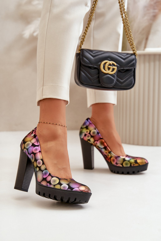 Kožené Topánky s podpätkami Máciejka 02629-39 Rôzne farby Kožené Topánky s podpätkami Máciejka 02629-39 Rôzne farby