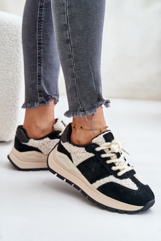 zahriať sa Tenisky model obuvi Dámske Kožené Big Star OO274A318 HI-POLY SYSTEM čierna zahriať sa Tenisky model obuvi Dámske Kožené Big Star OO274A318 HI-POLY SYSTEM čierna