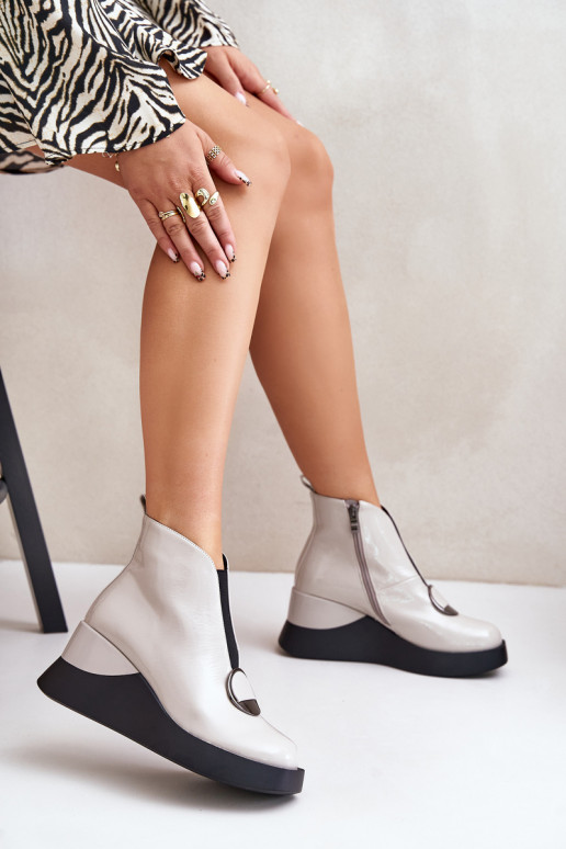 s lakovým efektom Čižmy Zapnuté INedge zahriať sa D&A MR880-136 sivá s lakovým efektom Čižmy Zapnuté INedge zahriať sa D&A MR880-136 sivá