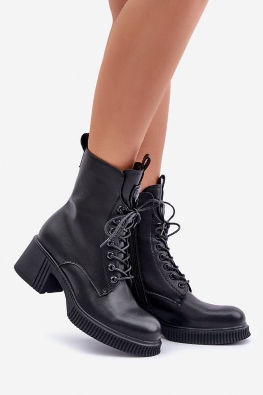 zahriať sa Dámske čižmy Vyrobené z prírodnej kože Vinceza 66671 čierna zahriať sa Dámske čižmy Vyrobené z prírodnej kože Vinceza 66671 čierna