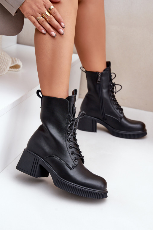 zahriať sa Dámske čižmy Vyrobené z prírodnej kože Vinceza 66671 čierna zahriať sa Dámske čižmy Vyrobené z prírodnej kože Vinceza 66671 čierna