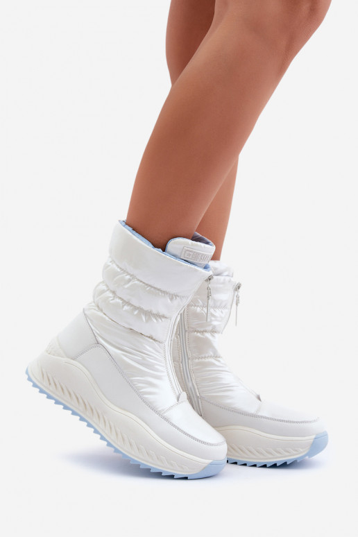 Snehule Dámske Big Star OO274A396 biela farba Snehule Dámske Big Star OO274A396 biela farba