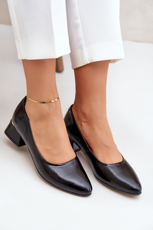 Kožené Topánky LeInski 3118 čierna Kožené Topánky LeInski 3118 čierna