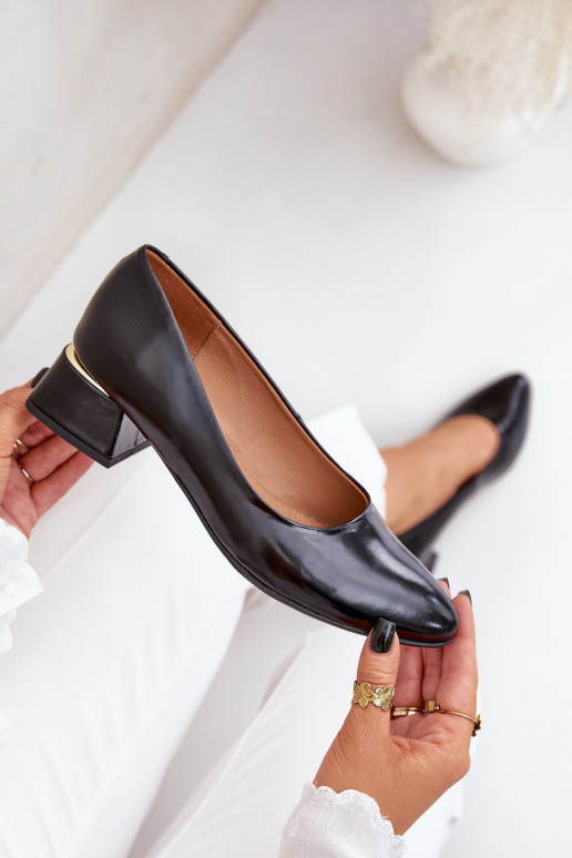 Kožené Topánky LeInski 3118 čierna Kožené Topánky LeInski 3118 čierna