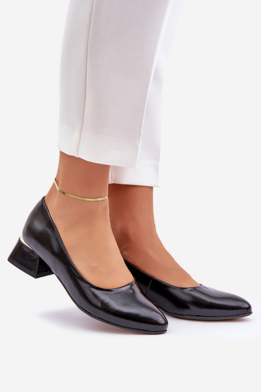 Kožené Topánky LeInski 3118 čierna Kožené Topánky LeInski 3118 čierna