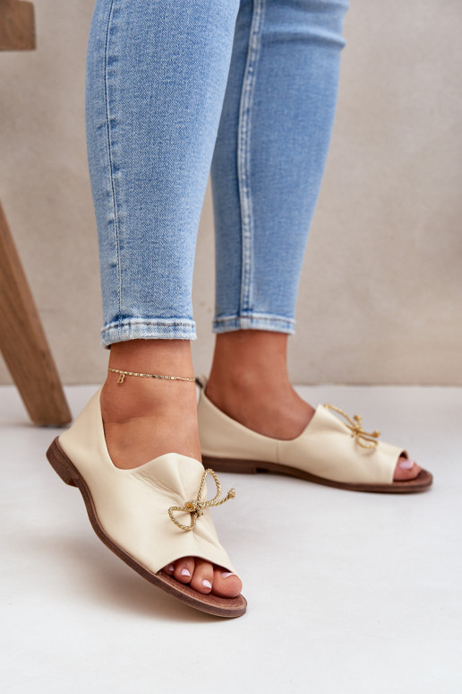 Zazoo 2660 Balerínky Dámske slonovina Zazoo 2660 Balerínky Dámske slonovina