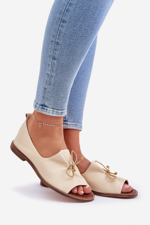 Zazoo 2660 Balerínky Dámske slonovina Zazoo 2660 Balerínky Dámske slonovina