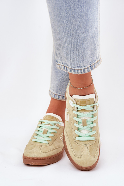 zo semišu tenisky Tenisky model obuvi Dámske D.Franklin DFSH387005 Limetka zo semišu tenisky Tenisky model obuvi Dámske D.Franklin DFSH387005 Limetka