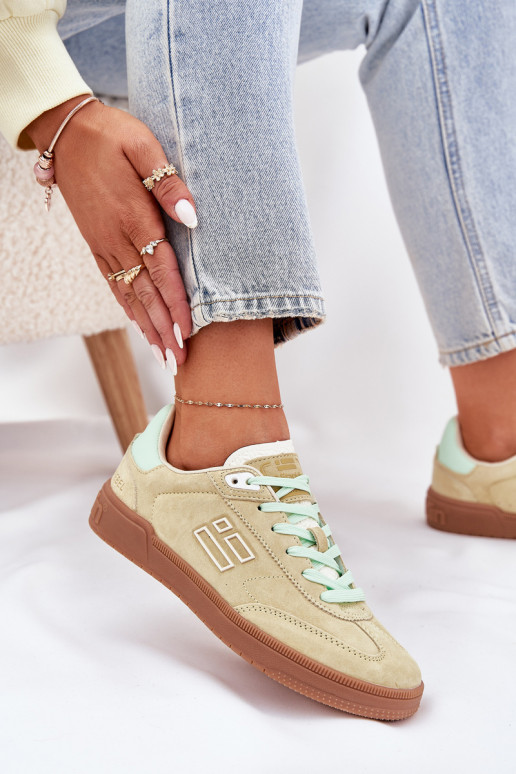 zo semišu tenisky Tenisky model obuvi Dámske D.Franklin DFSH387005 Limetka zo semišu tenisky Tenisky model obuvi Dámske D.Franklin DFSH387005 Limetka