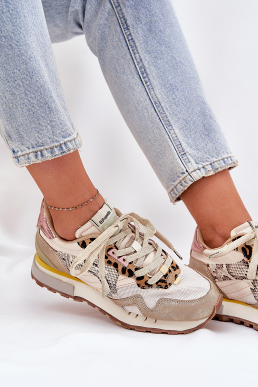 Tenisky model obuvi tenisky Dámske D.Franklin DFSH378006 zlatej farby Tenisky model obuvi tenisky Dámske D.Franklin DFSH378006 zlatej farby