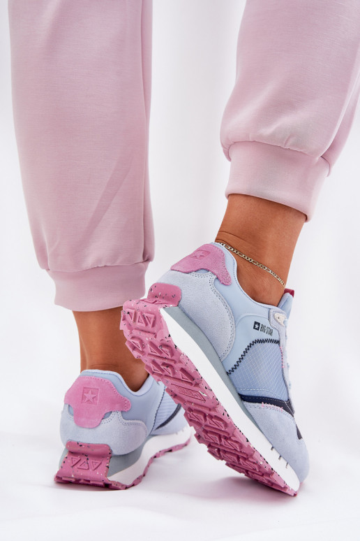 zo semišu Jednoduché tenisky Dámske Big Star RR274236 HI-POLY SYSTEM Modrá zo semišu Jednoduché tenisky Dámske Big Star RR274236 HI-POLY SYSTEM Modrá