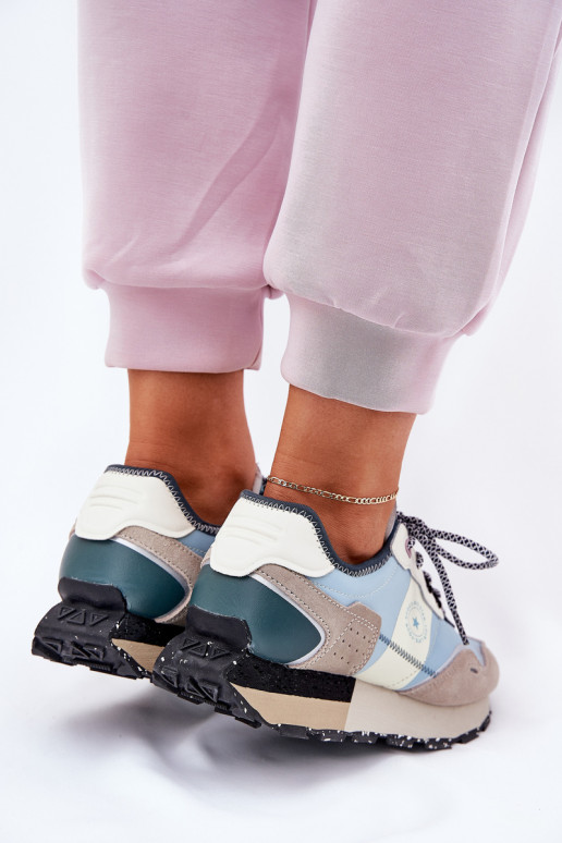 zo semišu Tenisky model obuvi Dámske Big Star RR274245 HI-POLY SYSTEM sivá-Modrá zo semišu Tenisky model obuvi Dámske Big Star RR274245 HI-POLY SYSTEM sivá-Modrá