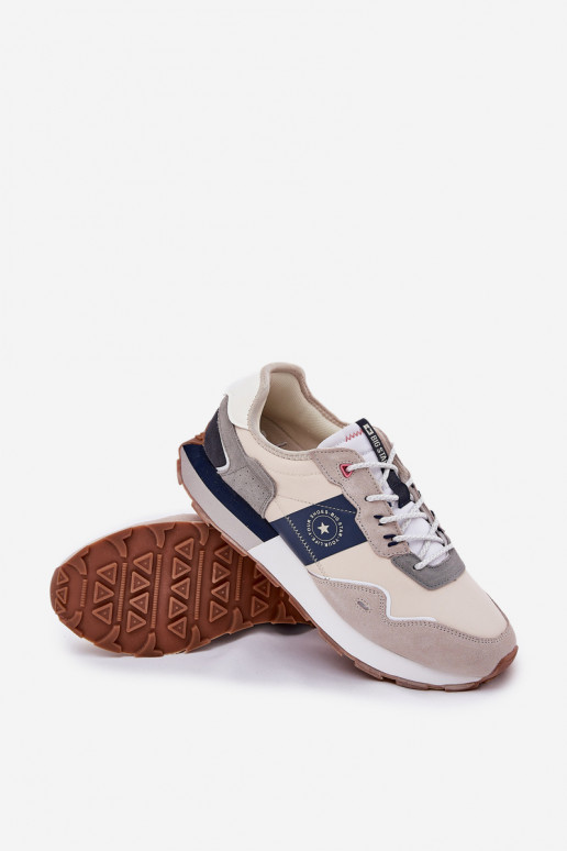 zo semišu Tenisky model obuvi pánske s platformou Big Star RR174471 Hi-Poly System sivá zo semišu Tenisky model obuvi pánske s platformou Big Star RR174471 Hi-Poly System sivá